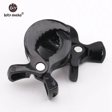 Let’s Make Colorful 1pc Lamp Pram Stroller To Hook Muslin and Toys Blanket Clips Plastic Universal Clip Baby Toys Accessories