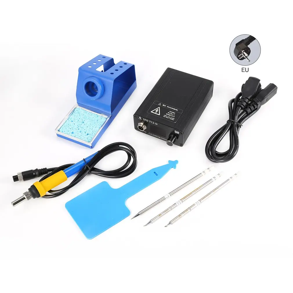 

72W Electric Iron Soldering Station Solder SMD Welder Welding Tool Adjustable Temperature Rework Phone Tablet Repairing