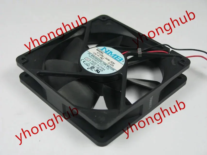 NMB MAT 4710NL 04W B30 PG1 DC 12V 0.32A 2 провод 120x120x25 мм Сервер вентилятор охлаждения|square fan|server fandc
