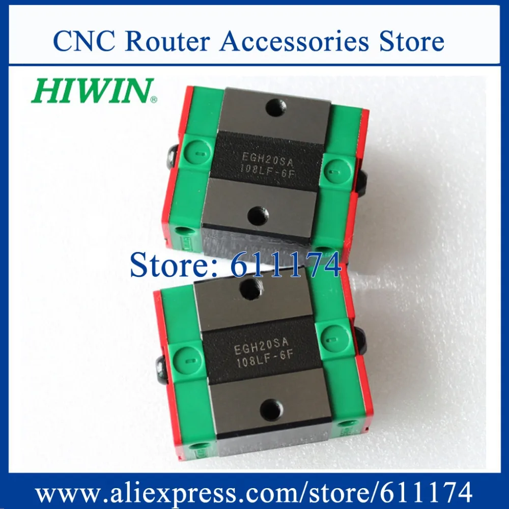 

2PCS NEW Original HIWIN Linear Guide Bearing EGH30SA Slider block linear carriage match for EGR30 guide rail