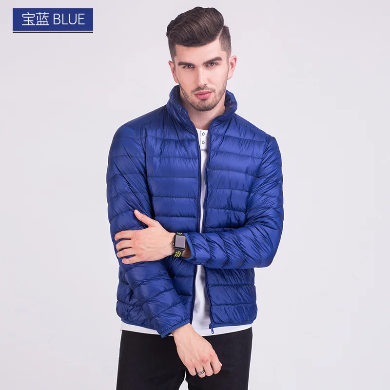 NewBang бренд 6XL 7XL плюс зимняя куртка мужская ультра легкая пуховая куртка мужская Большая размер ветрозащитная легкая портативная теплая куртка