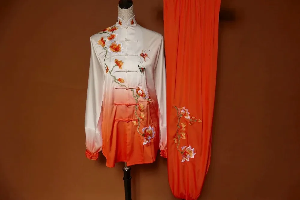 

Wushu taichi одежда тайцзи changquan Униформа боевых искусств соревнование одежда вышитая kungfu nanquan taolu одежда Униформа
