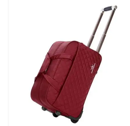 Borsa da viaggio con ruote trolley valigia per uomo e donna_voghion.com