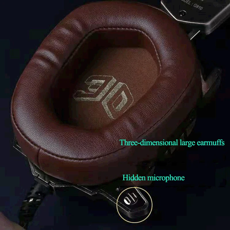  Computer Headset 7.1 Surround Stereo Sound Gaming Headphone With Microphone For Computer PC Dota 2