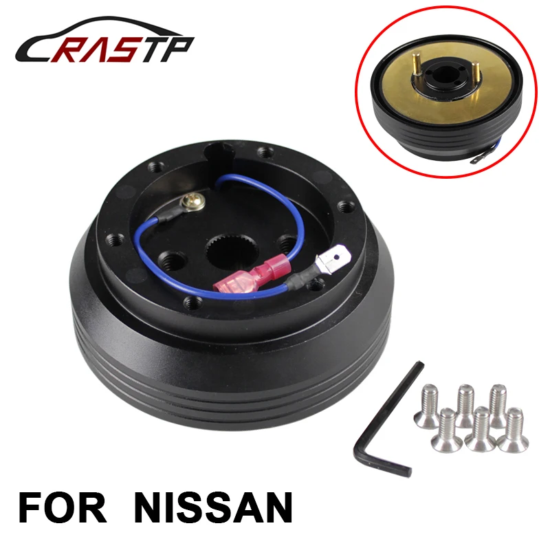 RASTP- High Quality Aluminum Racing Steering Wheel Hub Adapter Boss Kit for Nissan RS-QR013