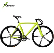 Original X-Front brand Scimitar muscle fixie Bicycle Fixed gear 52cm DIY Five cutter wheel speed road bike fixie bicicleta
