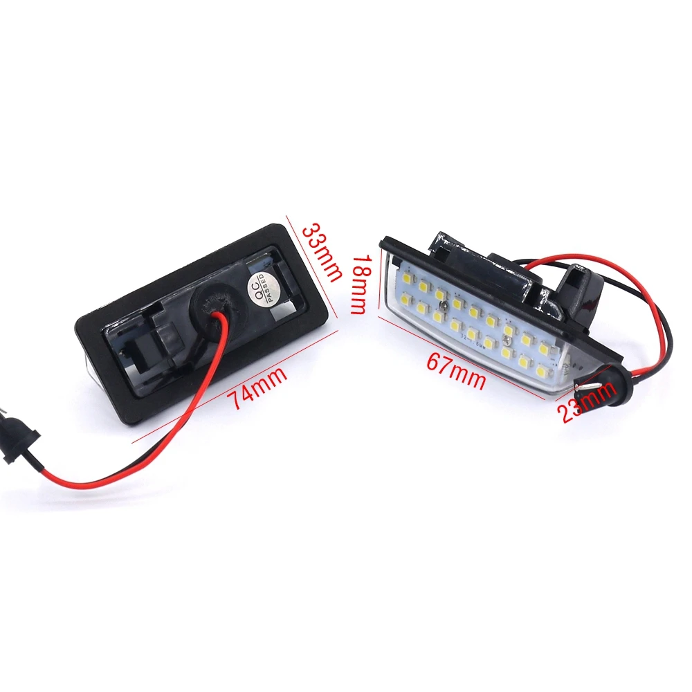 Eonstime 6500K 2pcs 18LED светильник номерного знака для Nissan Altima Maxima Murano 2013 Altima Infiniti QX80 QX60 QX56 JX35