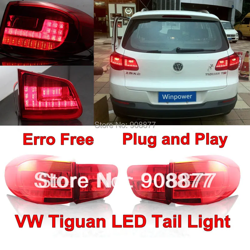 for 2009 2011 VW Tiguan Whole LED Tail Light / 2009 2011 Volkswagen Tiguan LED Rear Lamp on