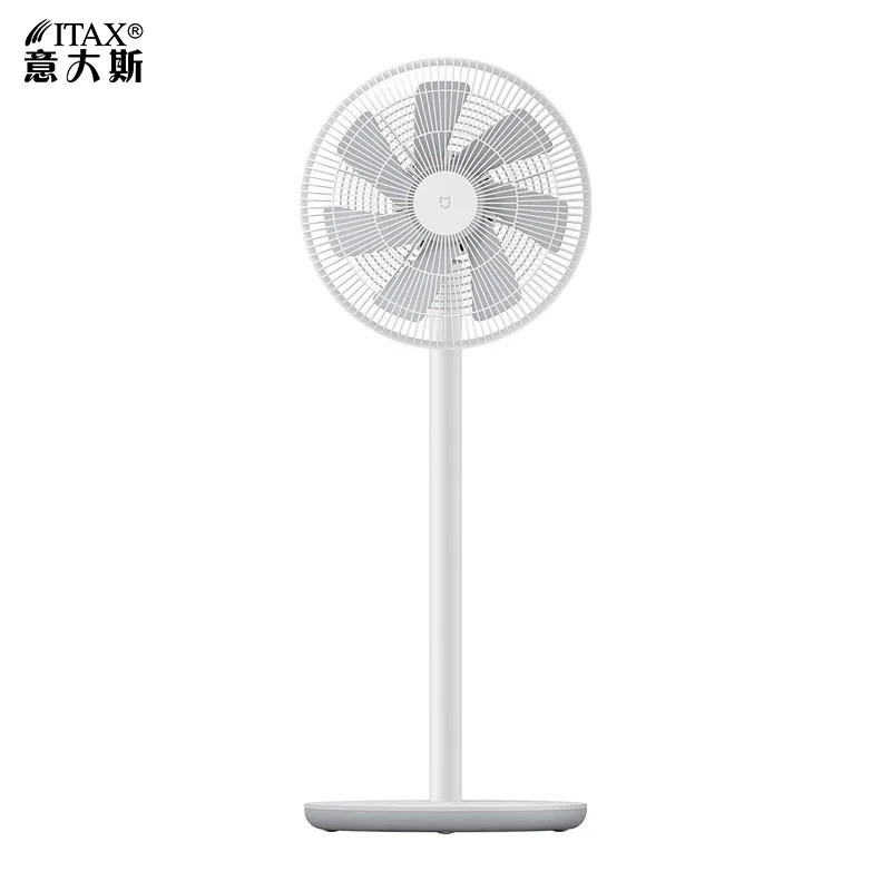 

Smart electric fan office DC frequency conversion floor home vertical mute small love AI voice remote control ITAS6650A