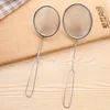 1pc Stainless Steel Ultrafine Filter Oil Filter Drain Grease Filter Oil Spoon Fishing Colander Soup Pot Small Colander ► Photo 2/5