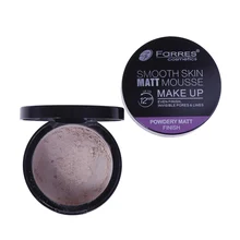 Натуральный Порошок для лица минеральные основы контроль масла осветляет отбеливающий консилер макияж прессованная пудра со спонжем кондитерские изделия