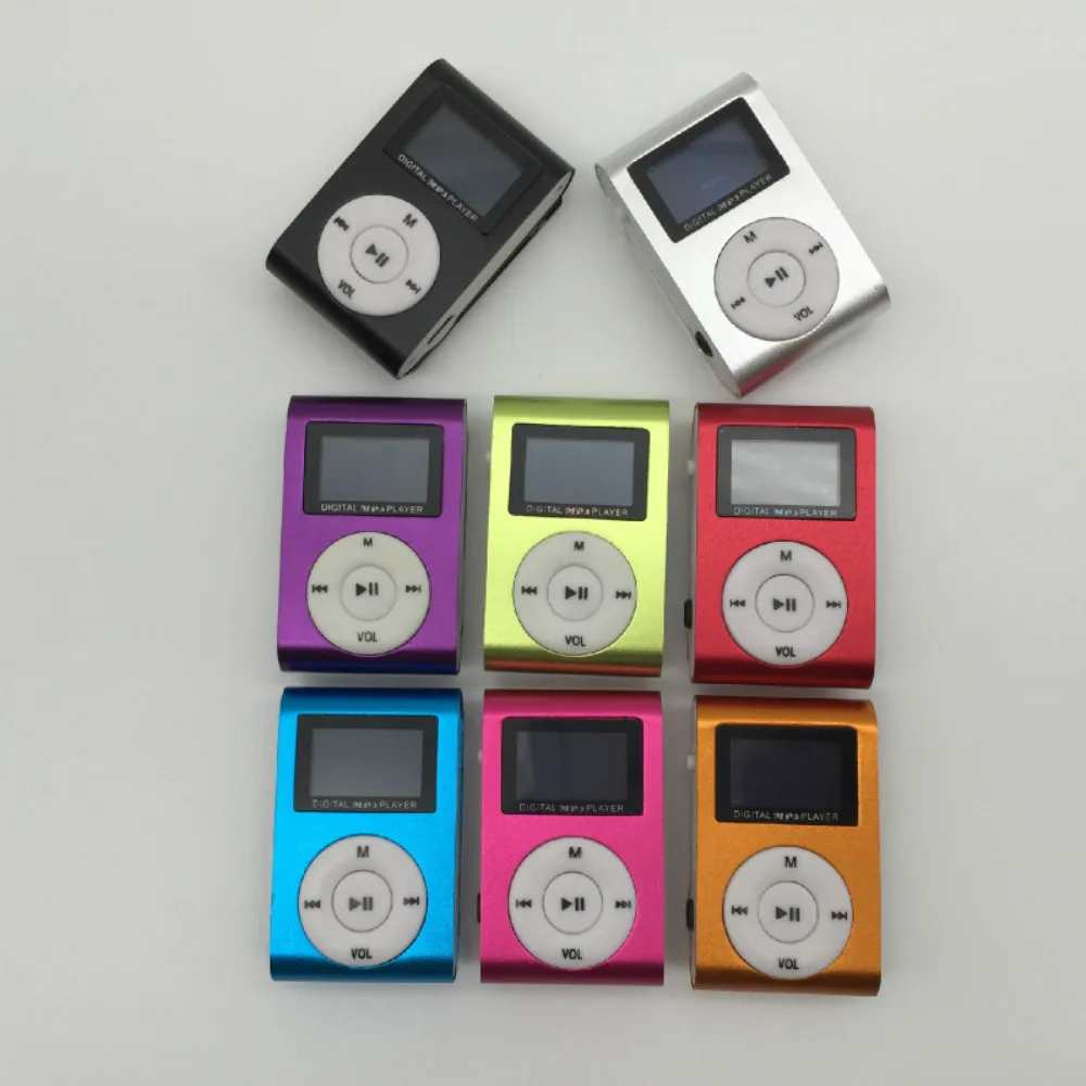 

Card MP3 music player student sports Walkman card iron clip support a variety of music format gifts small portable belt
