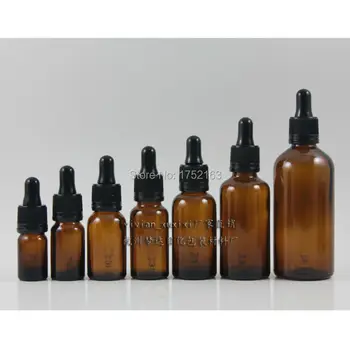 

Free shipping 15ml brown Essential oil bottles, glass Bottle, cosmetic containers, glass dropper bottle, cosmetic packaging
