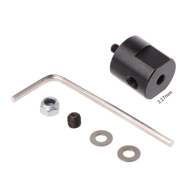 

1Set M3 3.17MM/4MM/5MM/6MM Saw Blade Connecting Rod Angle Grinder Spindle Adatper for Polish Cutting Machine Electric Drill
