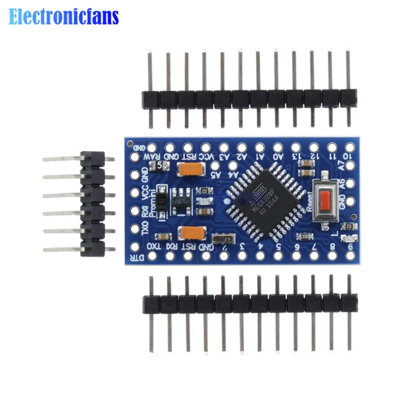 10 шт. Pro Mini 328 atmega328 модуль мини ATMEGA328 3,3 В 8 МГц Замена ATMEGA128 для Arduino совместимый нано