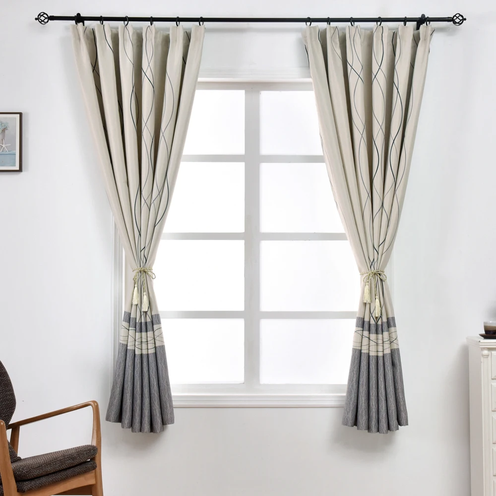 Curtains Without Perforation Installation Full Shading Sun Protection Heat  Insulation Tents Small Windows Short Curtains - AliExpress