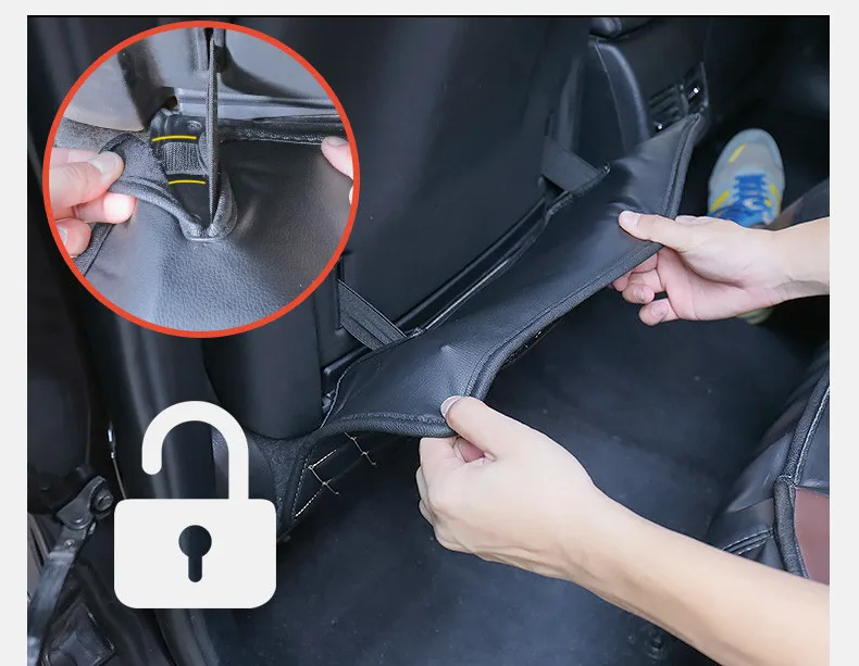 Как снять заднее сиденье lexus nx For Lexus NX series NX300H NX200T 2015 2018 seats care back seat protector Rear 