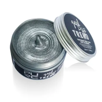 

100ml Dye Hair Colorful Wax Professional Hair Coloring Styling Wax Natural Matte Hairstyle Wax Beauty Hair Colorful