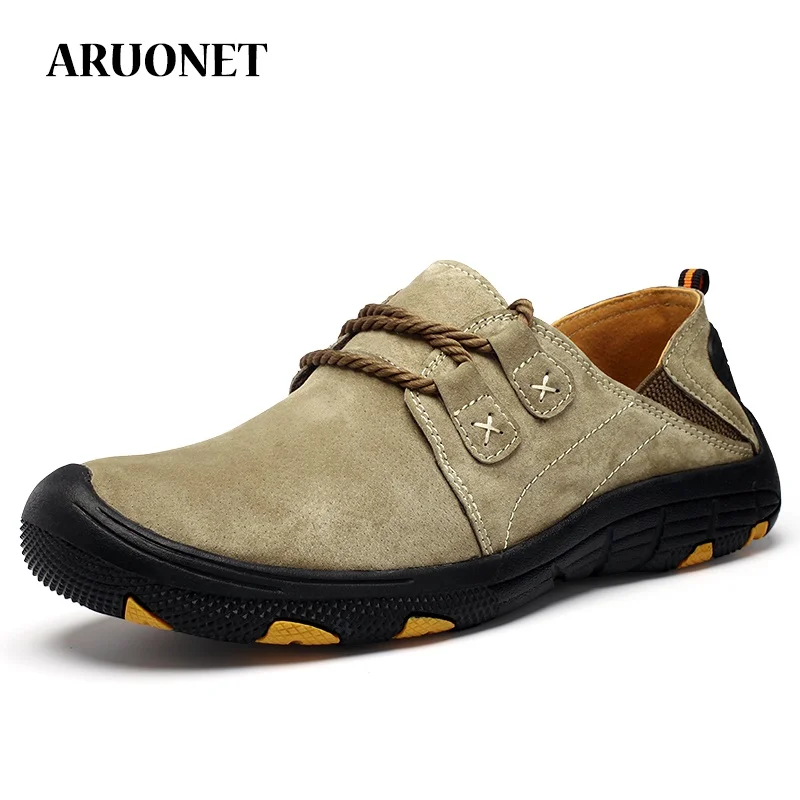 

ARUONET Luxury Men Casual Shoes Brand Breathable Sneakers Male Walking Shoes Fashion Footwear chausure homme Big Szie 38-48