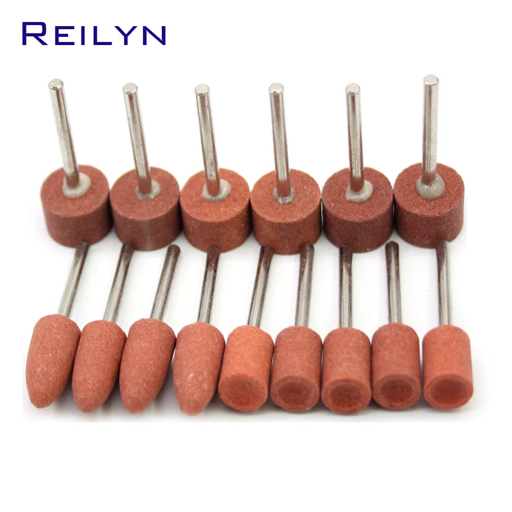 

sand crystal grinding bits 3x10/15mm bullet cylinder polishing wheel abrasive block sanding polisher trimming abrasives