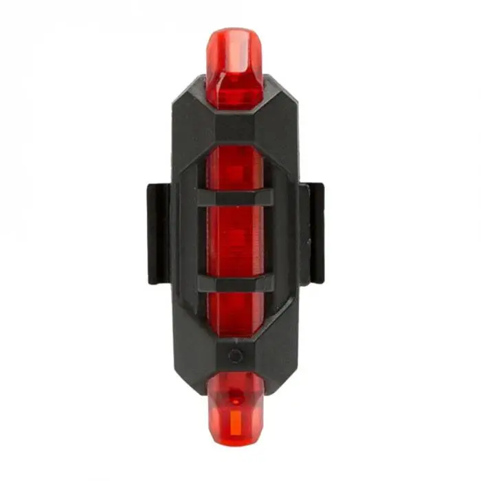 Excellent Newly Bicycle Tail Rear Light USB Rechargeable Safety Warning LED Lamp For Cycling Outdoor BF88 12