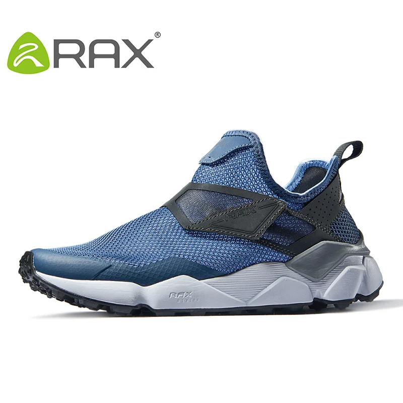 RAX для мужчин's кроссовки для Сникерсы для сезона весна-осень мужчин Уличная прогулочная обувь Дышащие Беговые Спортивные кроссовки обувь