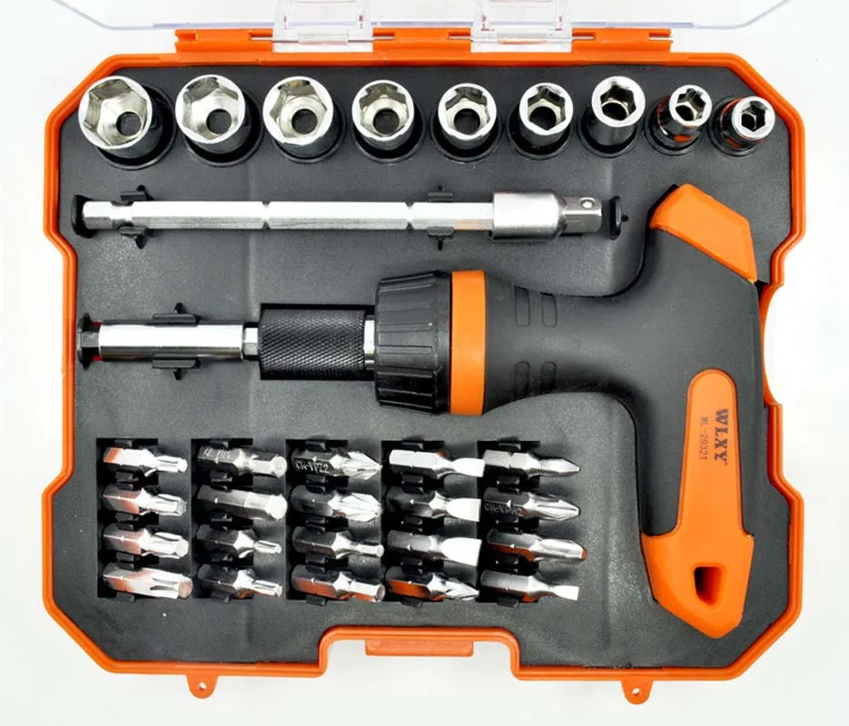 Buy 32 Pcs Multi function screwdriver set ratchet