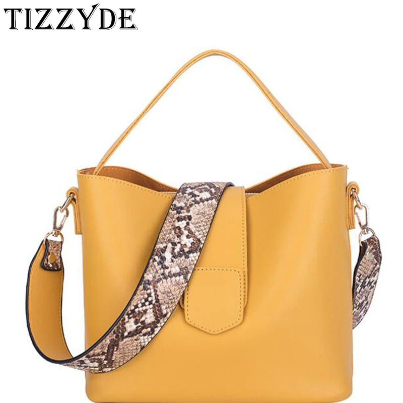 

2019 Snake Pattern Shoulder Strap Simple One Shoulder Large Bag Capacity Mother Diagonal Across Women Messenger Bags HLY147