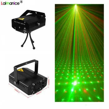 

High quality Black Mini Lazer Pointer Projector light DJ Disco Laser Stage Lighting for Xmas Party Show Club Bar Pub Wedding