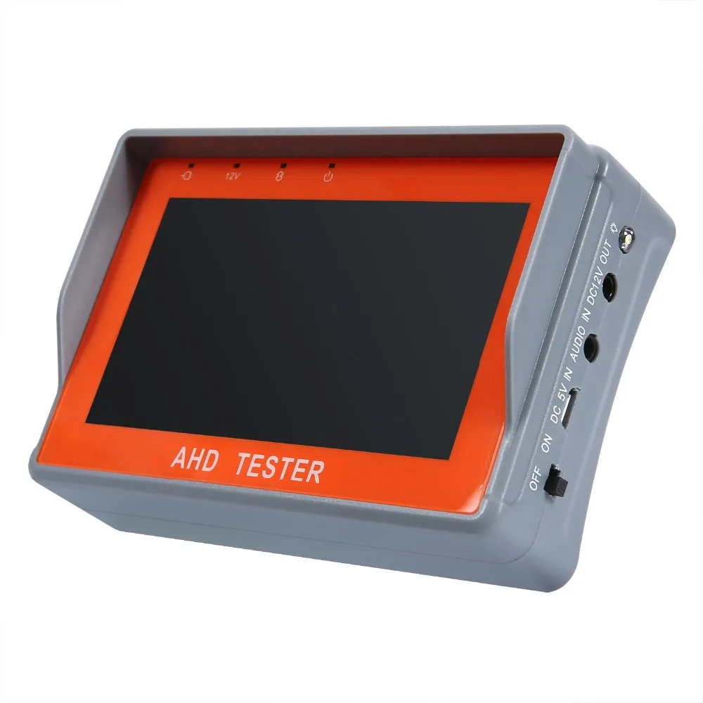 ANNKE 4,3 pulgadas HD AHD CCTV Tester Monitor AHD 1080 P cámara analógica pruebas PTZ probador de Cable UTP 12V1A de salida - 3