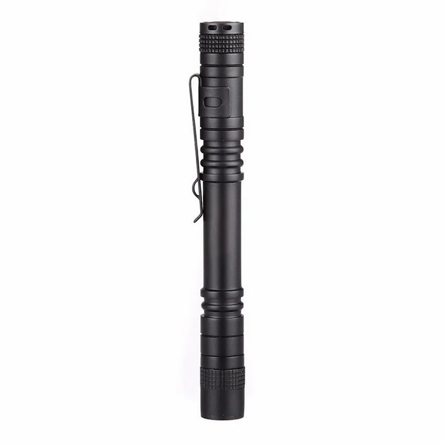 

by dhl 200pcs high quality Portable Mini Pen Light Handy LED Flashlight Torch Lamp XPE Flash Light Torchlight