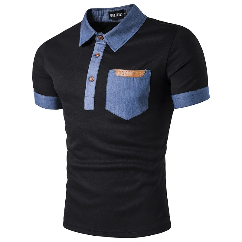 

Men Polo Shirt 2018 Summer style Fashion Men Lapel Polo Shirts Cotton short sleeve Slim Fit Polos Top Casual Camisas Masculinas