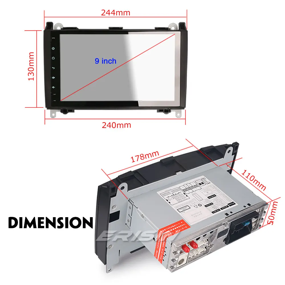 Perfect Erisin ES7801B 9 inch car dvd player android 8.0 4G RAM DAB OBD WIFI 3G for Sprinter Viano Vito 3 Perfect Erisin ES7801B 9 inch car dvd player android 8.0 4G RAM DAB OBD WIFI 3G for Sprinter Viano Vito 3