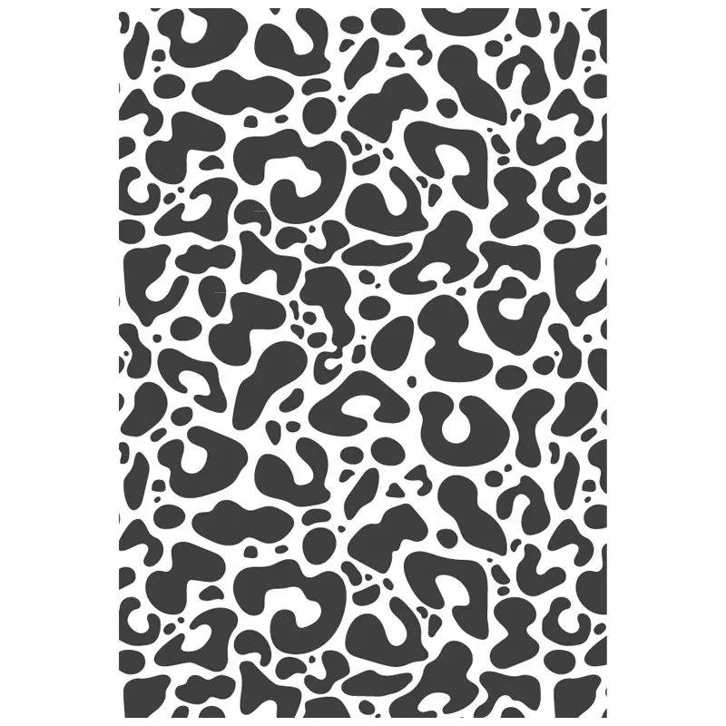 

Leopard Pattern Bottom lines Scrapbook DIY photo cards account rubber stamp clear stamp transparent stamp Handmade card stamp
