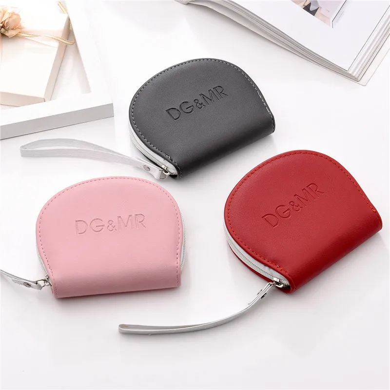 

New Women Wallets Small PU Leather Purse Women Mini Card Bag Women 2019 Clutch Women Portable Fashion Purse Money Clip Wallet