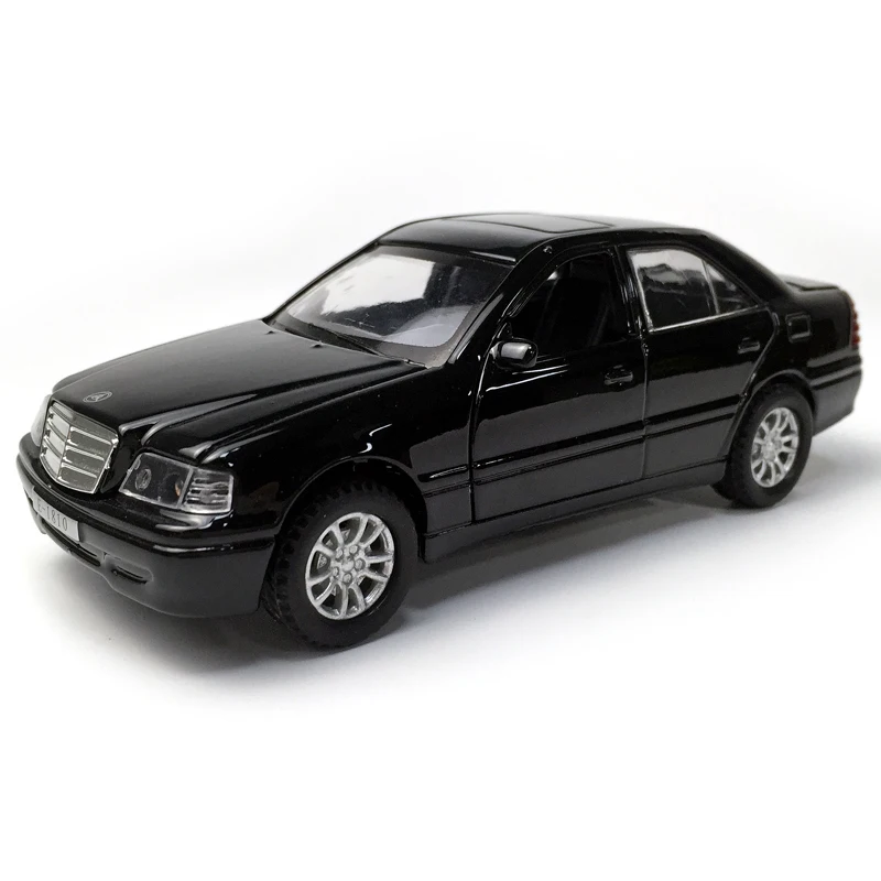 Модель S Class из сплава в масштабе 1:32 Игрушечная модель с подсветкой и звуком для