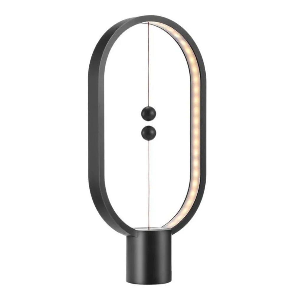 

Magnetic Lamp Balance Creative Smart Lighting Lights LED Ellipse Desk Lamp Magic Floating Balls Switch USB Powered Lamps