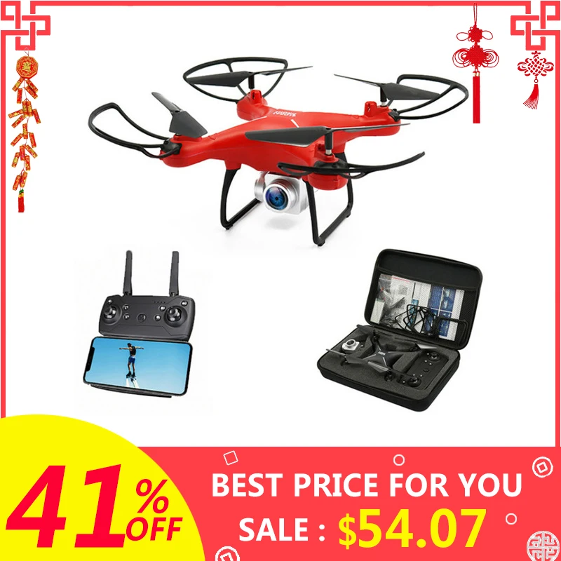 

Mini Drone Profissional RC Helicopter with Camera HD Altitude Hold Wifi FPV Dron Long Time Flight Quadrocopter Gravity Sensor