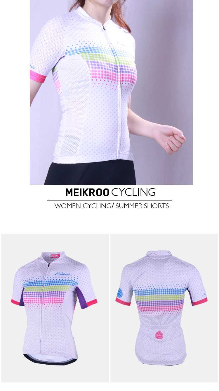 Meikroo, летняя, короткий рукав, для велоспорта, Джерси, для женщин, для велоспорта, для дороги, Спортивная, Ropa ciclismo, одежда для велоспорта, Майо