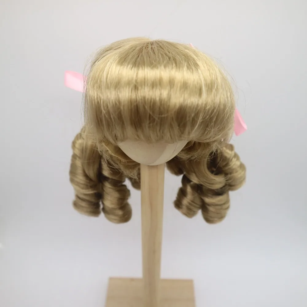 Парик для куклы Blyth коричневого цвета|doll wig|blythe doll wigblythe wig |