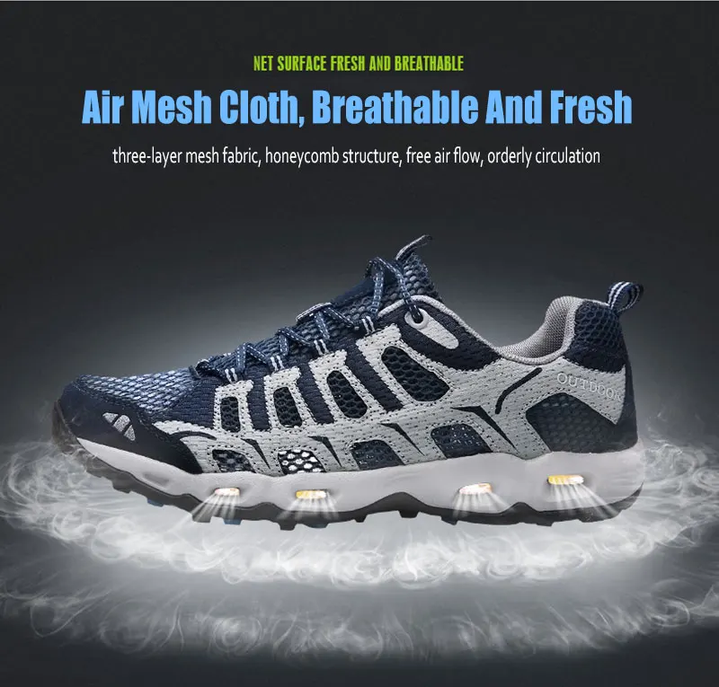 breeathable aqua shoes waterproof trekking shoes (5)