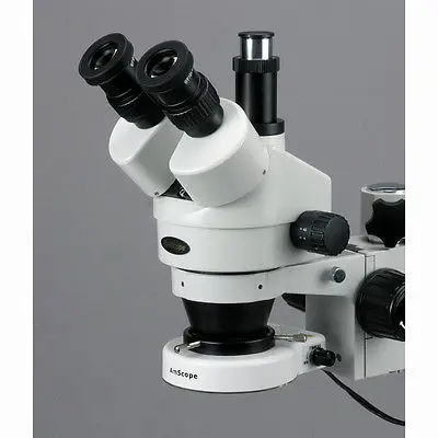 AmScope 3.5X 90X Тринокулярный зум стерео микроскоп w Boom Stand + 80 светильник|stereo microscope|zoom