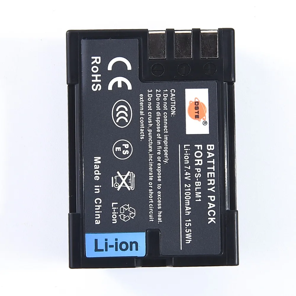 DSTE 2x PS-BLM1 BLM-1 Li-Ion Батарея с USB зарядка для Olympus C-5060 C-7070 C-8080 E-1 E-3 E-30 E-300 E-500 E-510