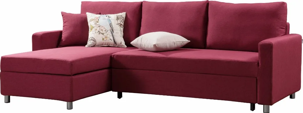 Льняной диван-кровать с тканевой обивкой мебель для гостиной диван/бархатная ткань диван-кровать гостиная диван секционный отправляется морем в ваш порт