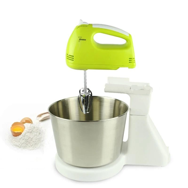 JX-LCLYL 7 Speed 220V Kitchen Electric Stand Mixer Hand Countertop Homemade Cakes Muffins