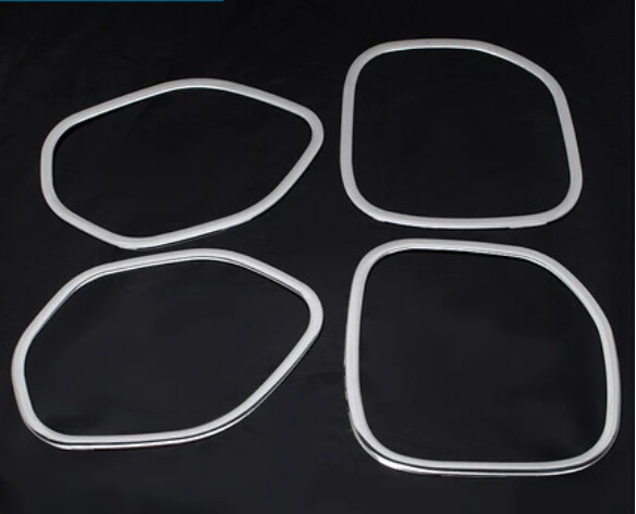 

2011-2015 for Jeep Grand Cherokee Door Interior Speaker Covers Trim Stainless Steel 4pcs