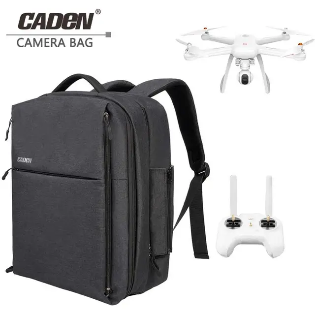 Cheap CADeN W8 drone laptop camera bag case hard backpack business luggage travel shoulder bag with Rain Cover for Xiaomi mi rone Cheap CADeN W8 drone laptop camera bag case hard backpack business luggage travel shoulder bag with Rain Cover for Xiaomi mi rone