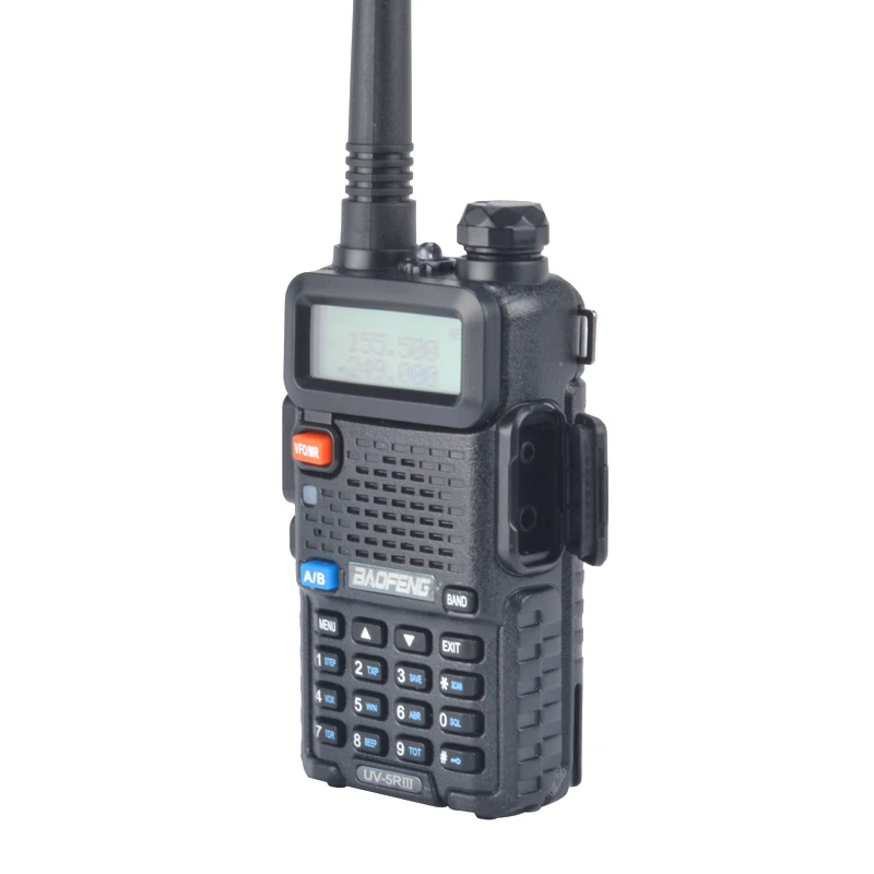 Трехдиапазонная портативная двухсторонняя рация baofeng Walkie talkie UV-5RIII 136-173,975 МГц/200-259,975 МГц/400-519,975 МГц 3 диапазона с наушником