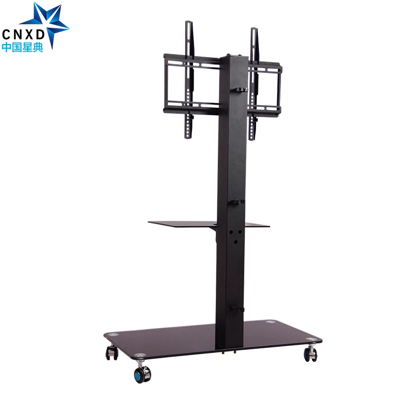 المحمول شاشة التلفزيون الطابق يقف الارتفاع قابل للتعديل جبل مع عجلات dvd حامل ل وحة مسطحة شاشة led lcd بلازما 25 \ المحمول شاشة التلفزيون الطابق يقف الارتفاع قابل للتعديل جبل مع عجلات dvd حامل ل وحة مسطحة شاشة led lcd بلازما 25 \