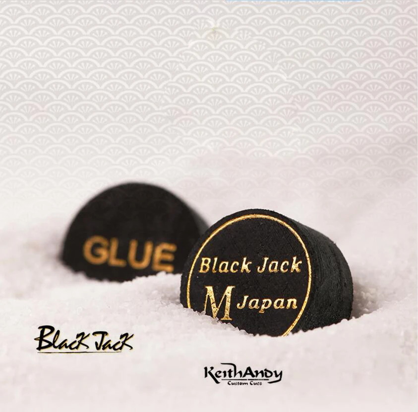 

Original Japanese Imported KeithAndy Pool Cue Tip Black Jack Japanese Pool Tip Black 8 Cue 14mm Tip Billiard Pool Stick Use 2019